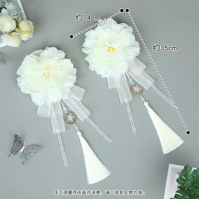 Lolita Girl Hair Accessories Cosplay Party Props Hairpin Tassel Hair Accessories Bow Pair Hairpin