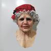 2021 Christmas Old Woman Full Head Latex Mask Realistic Face Human Mask Cosplay Props Masks