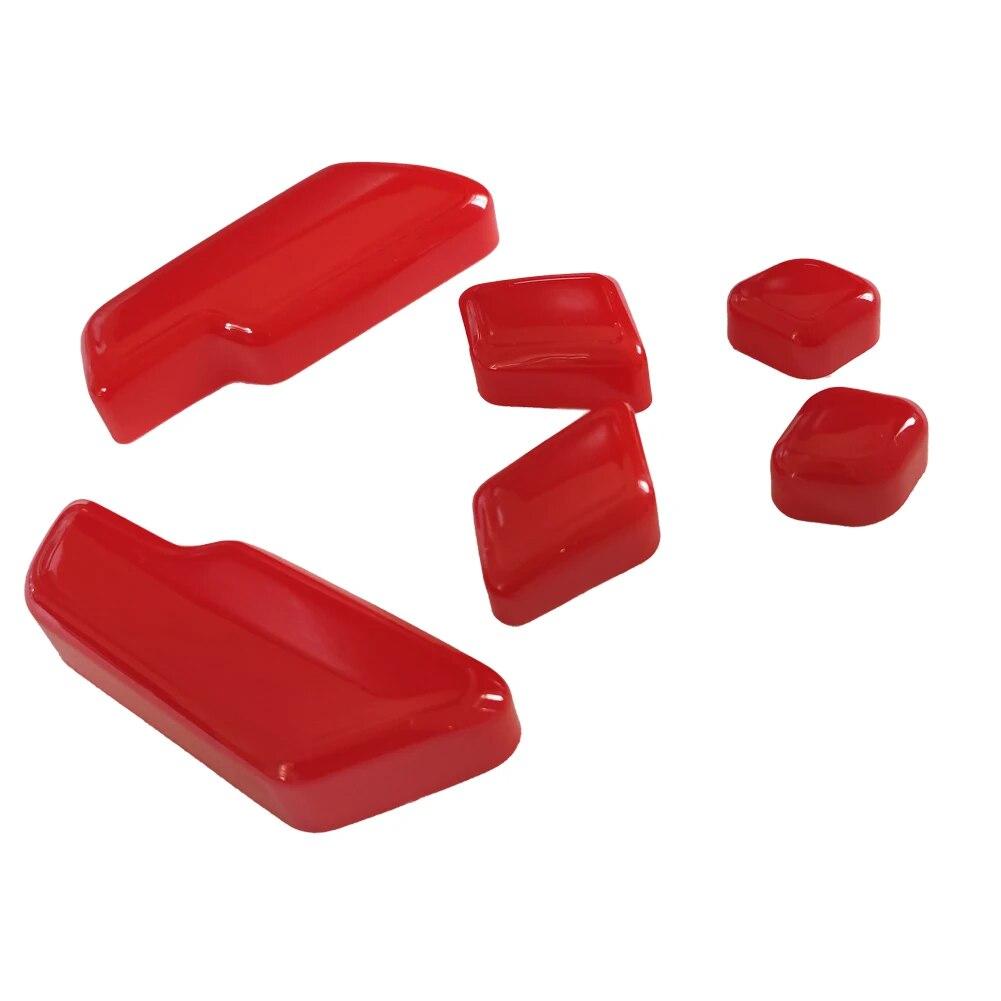 Car Seat Adjust Button Cover Sticker for Mercedes Benz  C E Class W204 W212 GLE W166 ML GL GLS Class