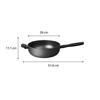 MEYER BAUHAUS Induction Nonstick Wok Pan (26cm) No PFOA Grey