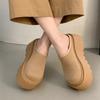 Damen Plateauschuhe Sommer Atmungsaktive Mesh-Hausschuhe Dicke Sohle Zum Hineinschlüpfen Bequeme Lässige Outdoor-Sandalen Rutschfeste Clogs
