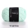 4-Ply Yimian Medium-Fine Milk Cotton Baby Yarn for Hand-Knitted DIY Projects