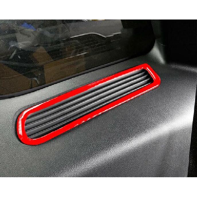 Car Row Air Outlet Vent Cover Trim 2PCS For Ford Explorer - Bright Red