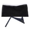 Table Tennis Net and Post Set Adjustable Training Practice Mesh Grip Holder Clip Folding PingPong Mesh Net Clip