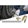 Universal Brass Locking Tyre Air Chuck Adapter Automotive Grade Quick Inflation for Car Motorcycle Bike Accessories Valve Stems 1