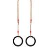 Circular Rings with Adjustable Rope Children's Ring Swing Outdoor Indoor Gym Climbing Sports Fitness Toys Arm Strength Training