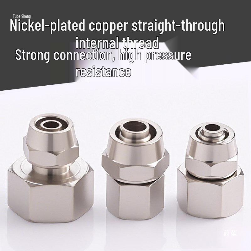 Kexida Pneumatic Connector PCF: 1 to 4-way Quick Connect, Female Thread, Sizes 4, 6, 8, 10, 12