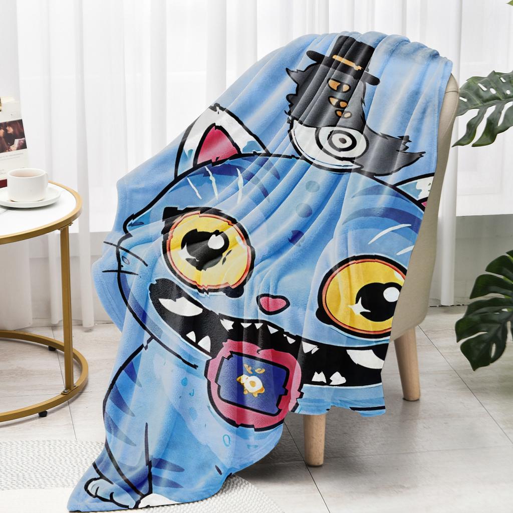 150*200cm Anime Peripheral Printed Warm Blanket