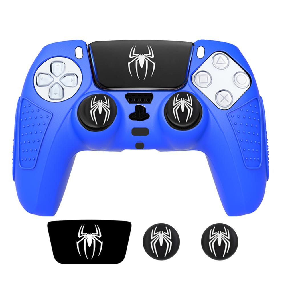 Protective Cover Skin for Playstation 5 Controller Anti-slip Silicone Case for PS5 Gamepad Cover Thumb Grips Sticker Accessories