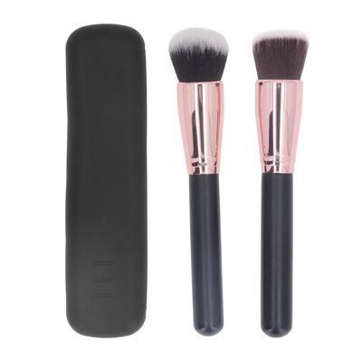 Silicone Makeup Brush Holder Portable Dust Proof Cosmetic Bag Large Silicone Makeup Brush Organizer