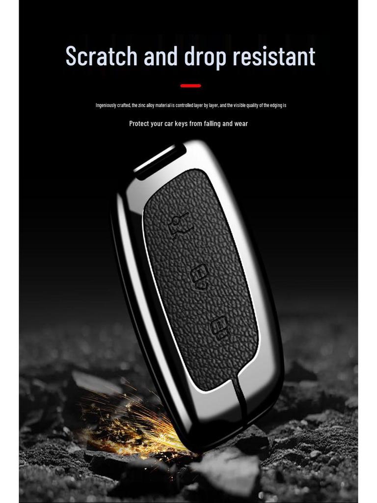 Dongfeng Fengxing Xinghai S7 Car Key Case: Premium Remote Control Cover, 2025 Version, Unisex Design, Fully Enclosed Buttons.
