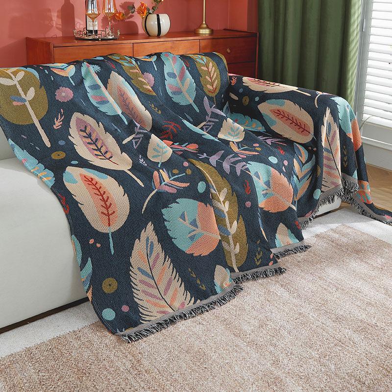 Nordic Retro Style Sofa Cover Cloth Towel  New High-End Full Cover Universal Sofa Cover Universal In All Seasons