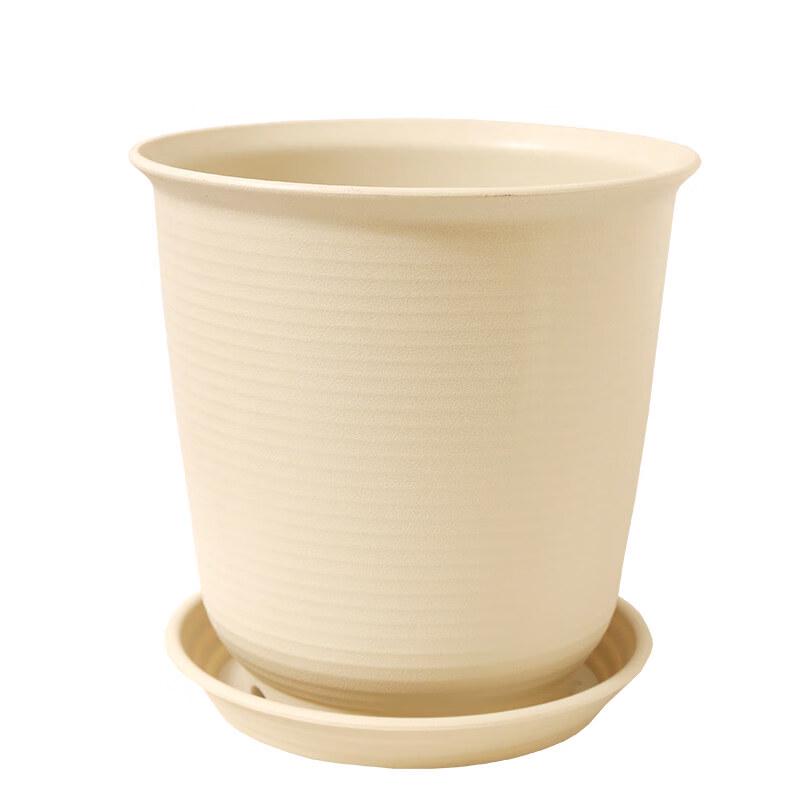 

Durable Plastic Cylindrical Flower Pot