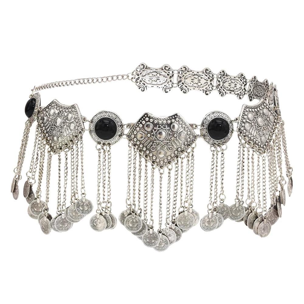 Afghan Pattern Waist Belly Chains Gypsy Boho Body Jewelry Waist Chain Belt Cultural Events