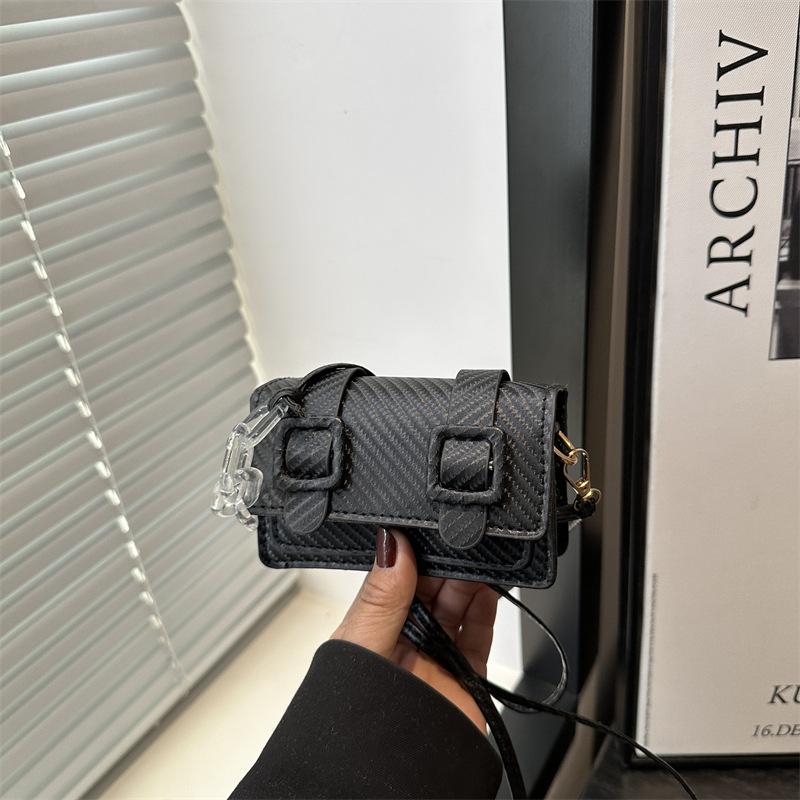 

Трендовая модная мини-квадратная сумка лето изысканная высококачественная текстура темперамент на плечо сумка-мессенджер женская сумка чёрный