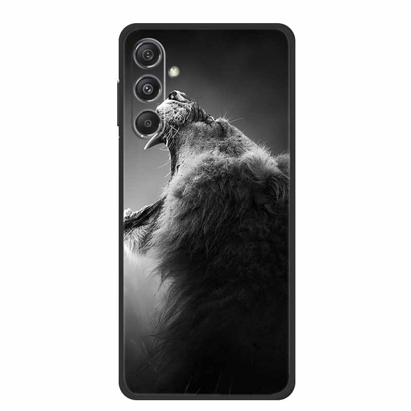 Funda For Samsung A17 Back Cover Case Fashion Black Silicone TPU Soft Phone Case For Samsung Galaxy A17 2025 Case A 17 Coque Bag