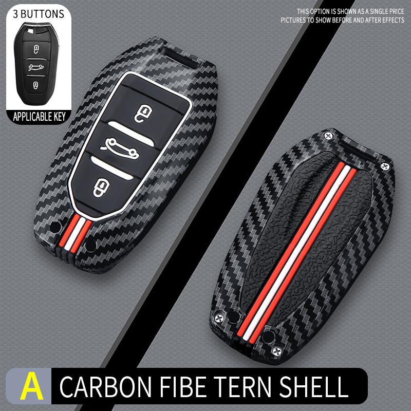 

Car Remote Key Case Cover For Peugeot 208 308 408 508 2008 3008 4008 5008 Citroen C1 C4 C6 C3-XR Picasso DS3 DS4