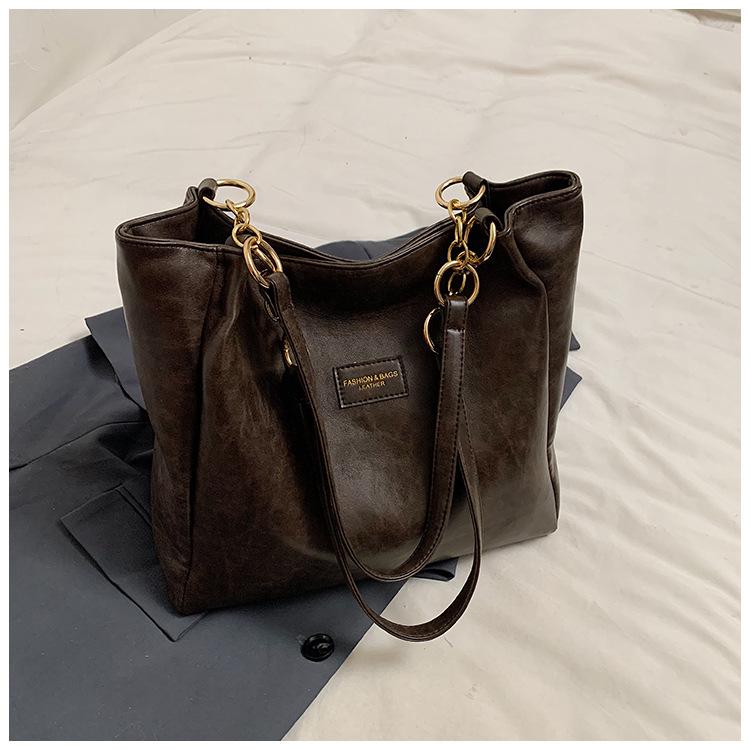 Tasche Damen große Kapazität 2025 neue Sommer High-End-Mode Schultertasche Studenten Pendler Tragetasche für den Unterricht