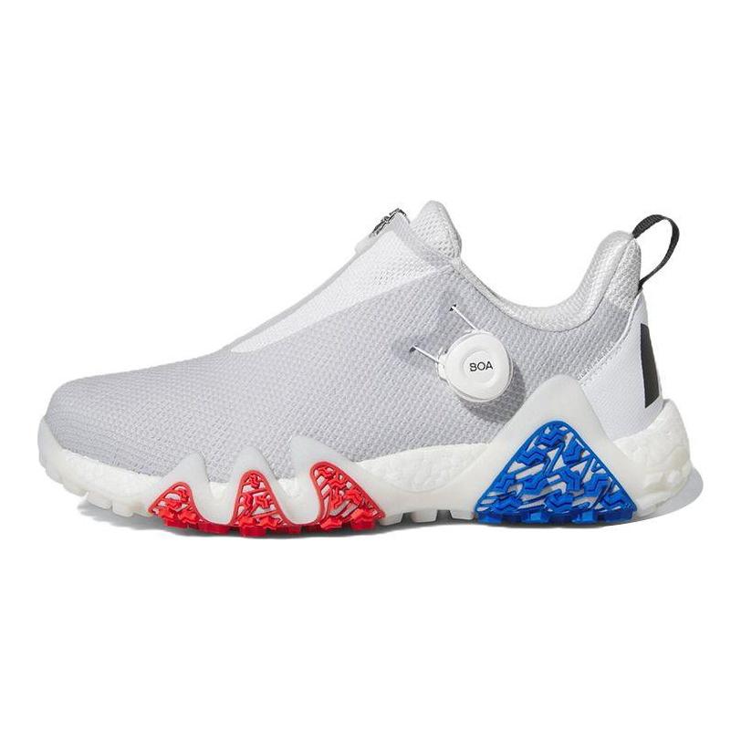 Adidas CodeChaos 22 Shock Absorbing Non-Slip Durable Low Top Golf Shoes Unisex Golf Shoes White IE1496