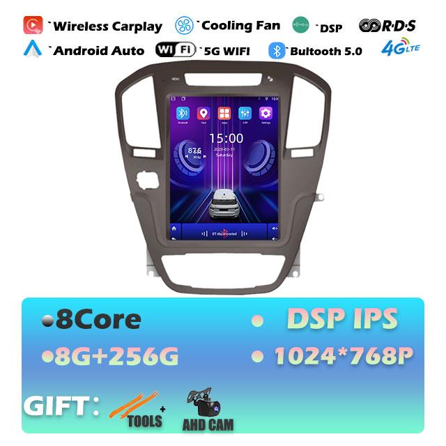 1024*768P For Opel InsigniaBuick Regal 2009-2013 Android 14 Car Radio Multimedia Video Player Navigaion Head Unit Stereo Audio