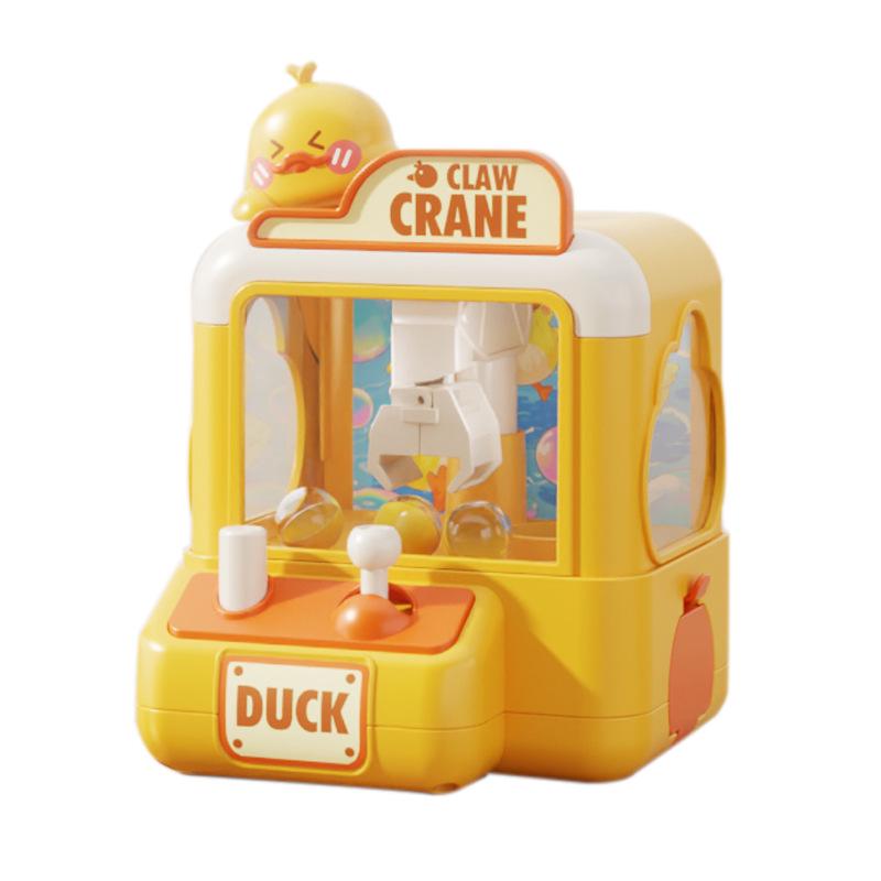 Kids' Claw Machine: Mini Home Toy for Grabbing Dolls and Gashapon - Ideal Educational Gift for Boys and Girls in Kindergarten.