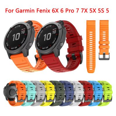 20 26 22mm QuickFit Strap for Garmin Fenix 6X Pro 6 6S 5X Plus 5 5S Watch Band Bracelet for Fenix 7X 7S 7 3 HR D2 935 945 Correa