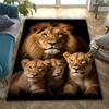 Wild Bears Mountainous Terrain Carpet Is Suitable For Living Room And Bedroom Doormats Office Balcony Decorative Carpet A6