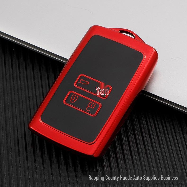 Dongfeng Renault TPU Soft Key Cover for Kolega, Koleos, Espace, and Captur