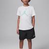 New Jordan Dri FIT T Shirt White Kids' HA2892-102