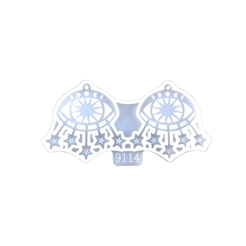 30 Styles Combined Earring Combination Ornament Molds Irregular Earrings Epoxy Jewelry Mold Resin Casting Pendant Mold for Diy