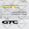 Zinc Alloy GTC Badge Car Body Trunk Emblem 3D Grille Sticker For Opel Vauxhall OPC Corsa Astra Vectra Crossland Meriva Junior GS