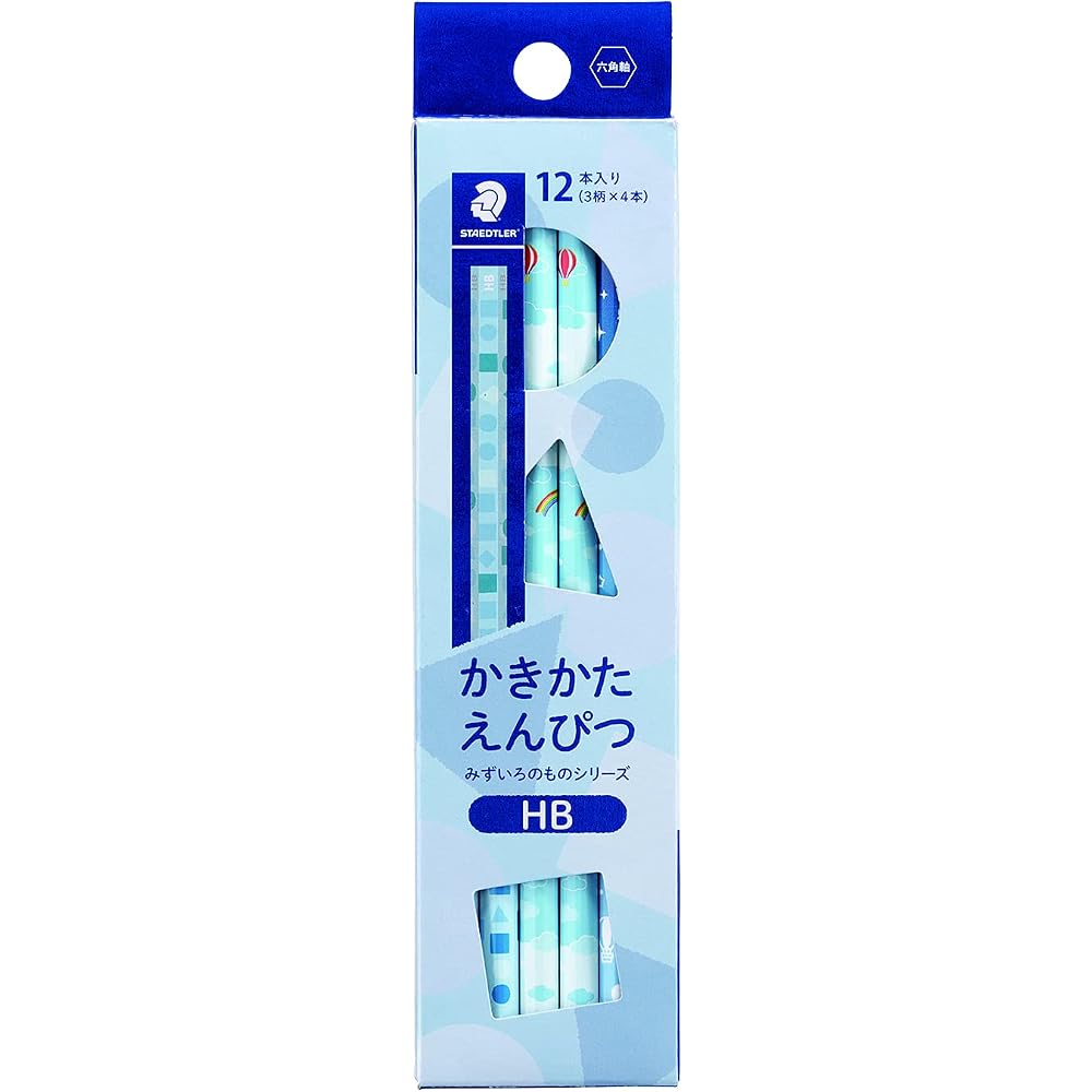 STAEDTLER (STAEDTLER) 13074HBC12 Pencil HB Drawing Method Pencil Mizuiro Mono Series 1 dozen