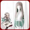 Yashiro Nene Cosplay Kostüm Anime Hanako-Kun aus der Toiletten-Ecke Kleidung Weißes Kleid Wiig Uniform Damen Outfit für Neujahrstag