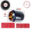 Muffler Cutter Burnt Blue Pipe Black Carbon Fiber Exhaust Muffler Tip for Mini for