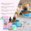 Kollagen-Tropfen-Nahrungsergänzungsmittel für Hunde 60ml Flüssigkeit Verbessert Haut Gesunde Fell Glanz Gelenkflexibilität Und Reparatur