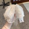 Butterfly Hair Clip With Lace For Women Spring 2025 Handmade Fashion Accessory
