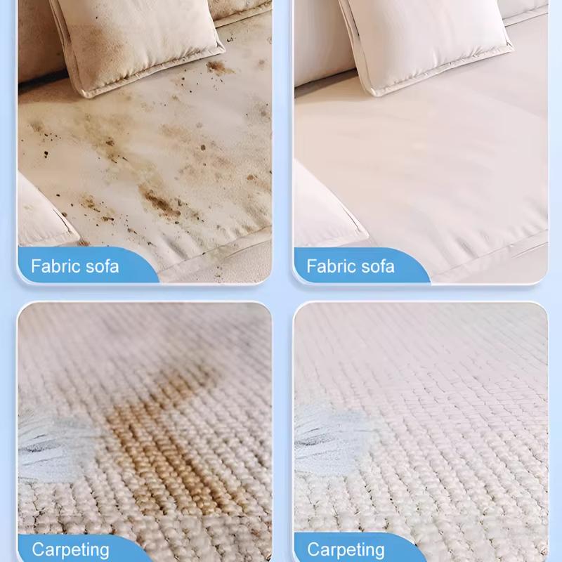 Powerful Fabric Cleaner Spray Stubborn Stain Remover Easily Decontamination for Household Couch Mattress Carpet Sofa Dry Cleaner