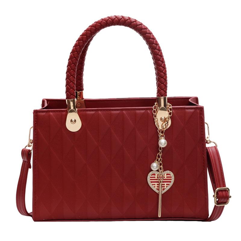 Velkokapacitní PU svatební kabelka přes tělo pro ženy, dárek ke Dni matek