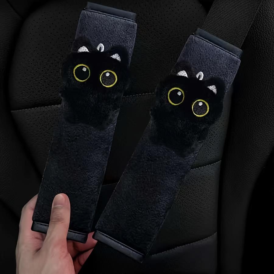 1PC Cartoon Car Seat Belt Shoulder Covers, Fashionable Interior Decoration Accessories, Adults and Teens' Shoulder Protectors