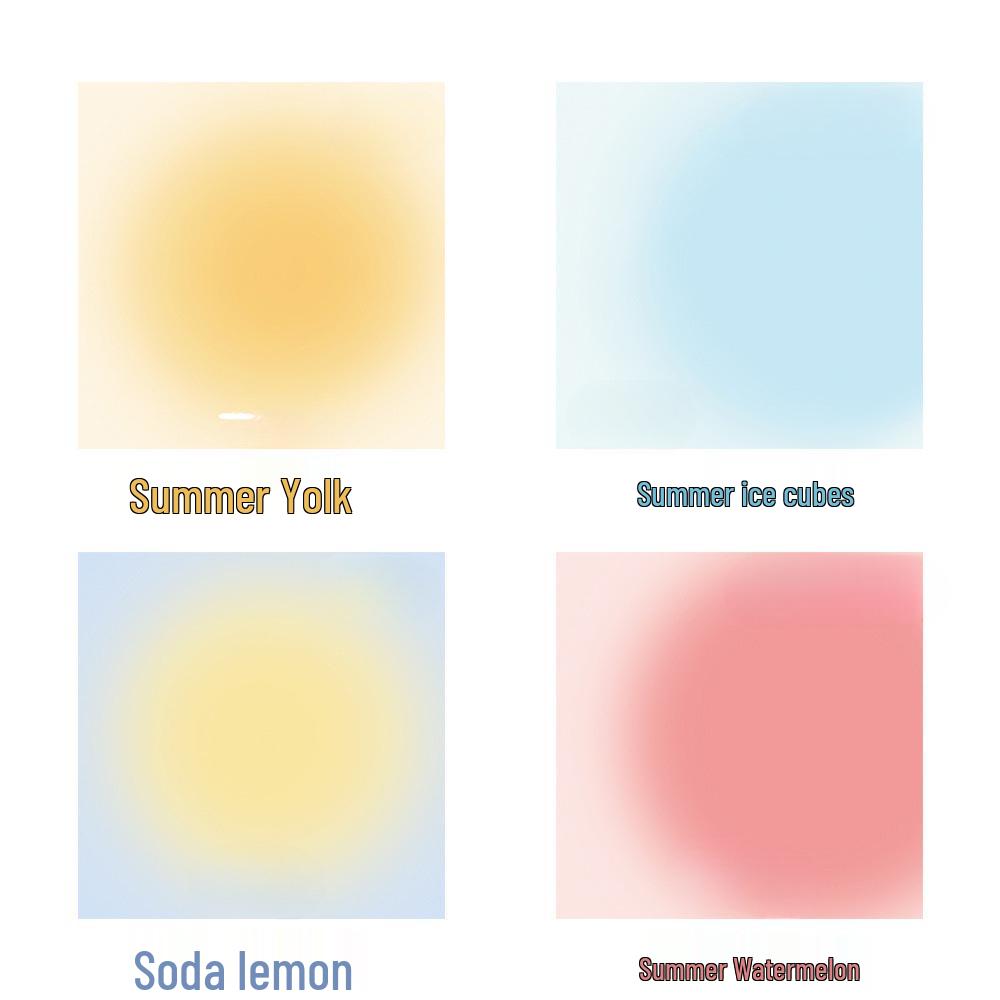 Colorful Gradient Sticky Notes - High-Value Adhesive Memo Paper for Students