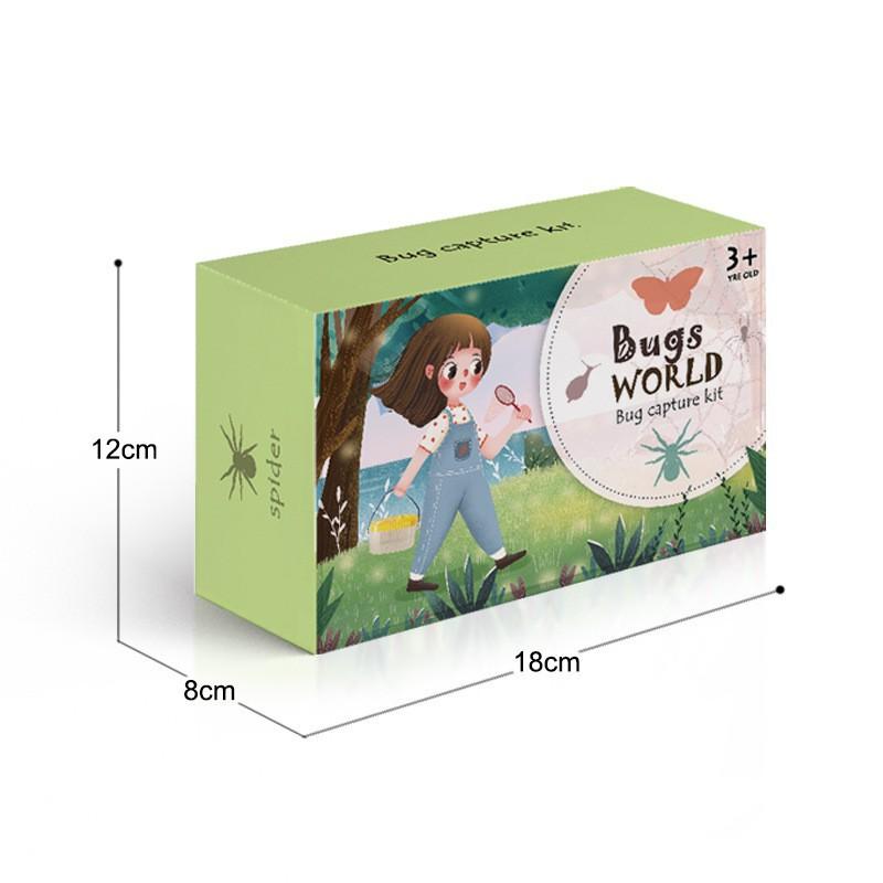 6Pcs Outdoor Adventure Camping Tool Kids Explorer Set Bug Catcher Kit Educational Nature Exploration Puzzle Toys Gift