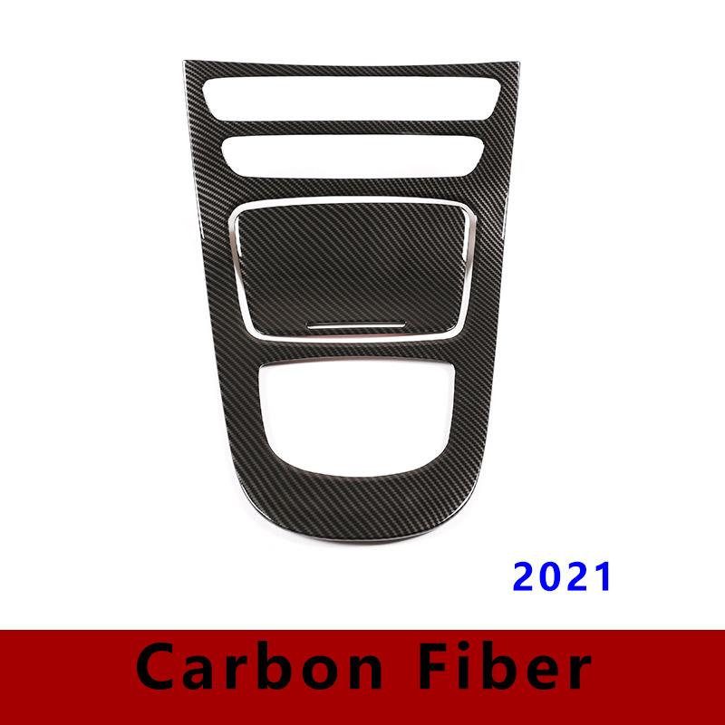 

For Mercedes Benz E Class W213 S213 A238 C238 2016- ABS Car Center Console Decorative Panel Cover Trim Car Accessories Carbon Fiber 2021