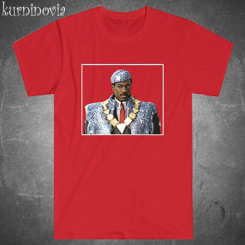 Prince Akeem Coming To America Men s Red Size S to 5XL M