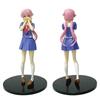 17cm With Box Anime Future Diary Mirai Nikki Gasai Yuno Anime Uniform Dress Standing Posture Action Figure Model Toy Thanksgivin