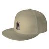 Fashion  PupperNelson  Photo Meme Face Flat Brim Sun Hat  Trucker Cap Black Cap