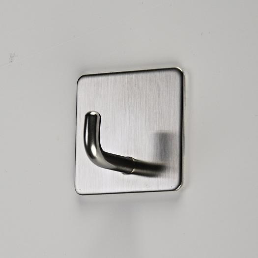 Kitchen Robe Bathroom Self-adhesive Towel Hooks Wall Hangers Hooks Anti-Skid Heavy-duty Waterproof Stainless Steel Hanging Hook