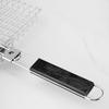 Grill Basket Foldable BBQ Grilling Removable Handle Basket with Stainless Steel Outdoor Cooking Camping Accessories