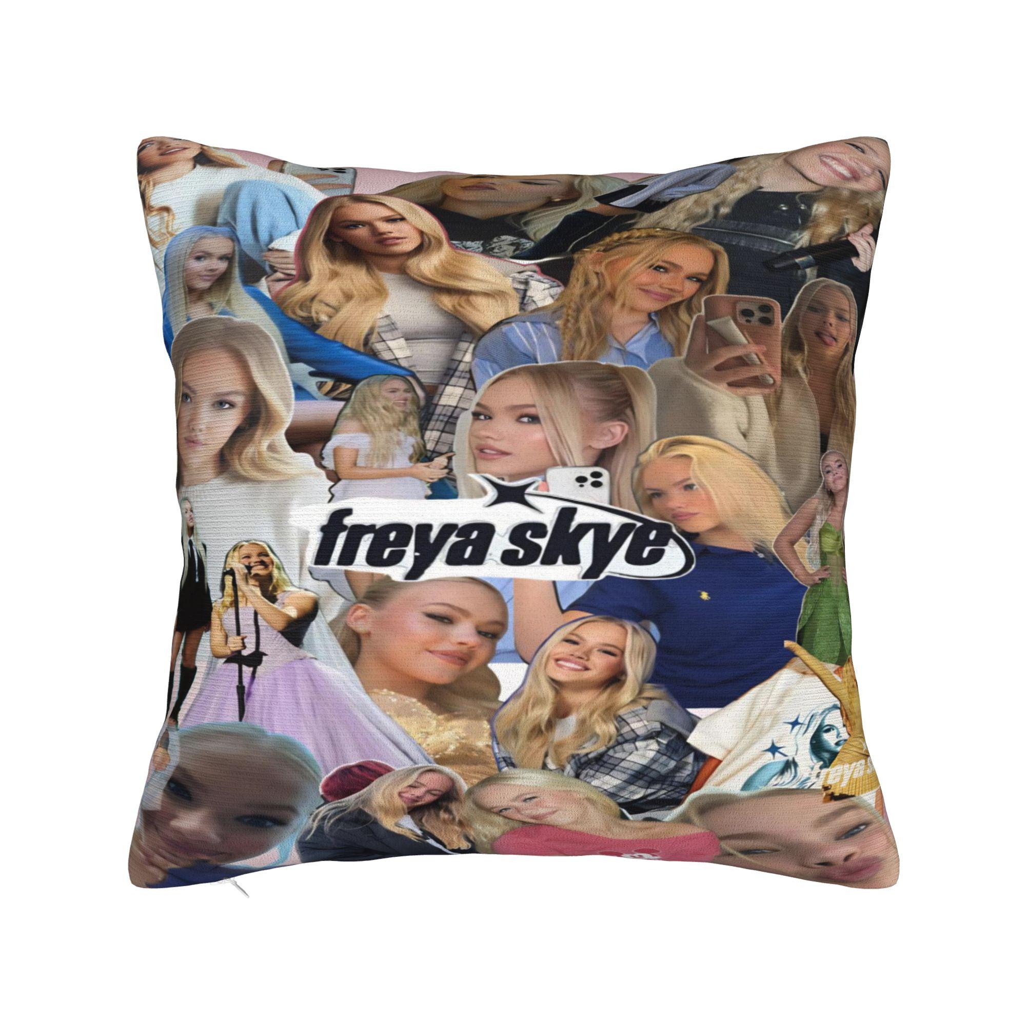 

Freya Skye Singer Tour 2026 Printed Pillowcase Cushion Cover Pillow Covers Warm Sofa Decor Square Multi Size 12x12in 30X30cm