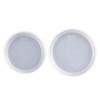 Coaster Base Silicone Mold Round Shape DIY UV Epoxy Resin Casting Molds Home Decorations Handmade Crafts Plaster Molds