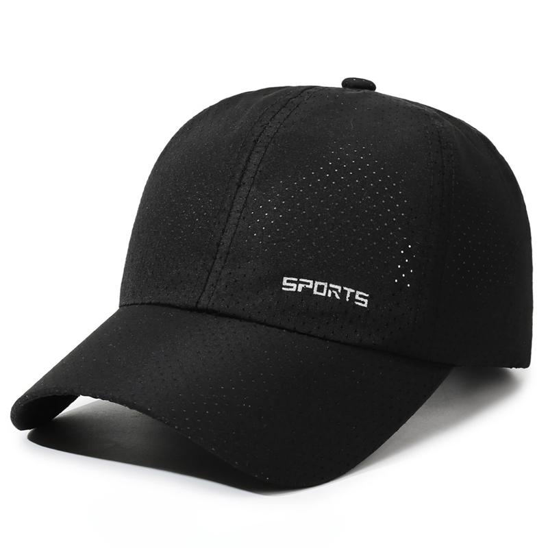 Summer Quick-Dry Breathable Baseball Cap Men's Sunscreen Cap Outdoor Sports Sun Hat